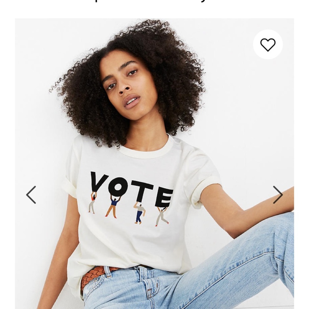 Madewell vote graphic tomboy tee - Picture 4 of 4